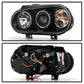 Spyder Volkswagen Golf IV 99-05 Projector Headlights LED Halo Black High H1 Low H1 PRO-YD-VG99-BK 5012159