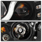 Spyder Volkswagen Jetta 11-14 Projector Headlights Halogen Light Tube DRL Blk PRO-YD-VJ11-LTDRL-BK 5073648