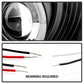 Spyder Volkswagen Jetta III 93-98 Projector Headlights LED Halo Blk High H1 Low H1 PRO-YD-VJ93-HL-BK 5012197