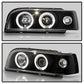 Spyder Volvo 850 93-97 Projector Headlights LED Halo Black High H1 Low H1 PRO-YD-VO85092-HL-BK 5012289
