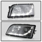 Spyder Volvo S40 97-03 Projector Headlights DRL Black High H1 Low H1 PRO-YD-VOS4097-DRL-BK 5030351