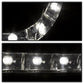 Spyder Volkswagen Passat 01-05 Projector Headlights DRL Black High H1 Low H1 PRO-YD-VP01-DRL-BK 5012302