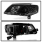 Spyder Volkswagen Passat 06-08 Projector Headlights DRL Black High H1 Low H1 PRO-YD-VP06-DRL-BK 5012326
