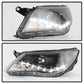 Spyder Volkswagen Tiguan 09-11 Projector Headlights DRL Black High H1 Low H7 PRO-YD-VTIG09-DRL-BK 5042651