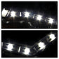 Spyder Volkswagen Tiguan 09-11 Projector Headlights DRL Black High H1 Low H7 PRO-YD-VTIG09-DRL-BK 5042651