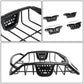 Universal Cargo Basket 39x38.5x8 Black Powdercoated