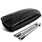 Universal Roof Rack Cross Bars + Cargo Box 135CM Black