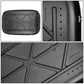 Universal Roof Rack Cargo Box 330L 133cm - Glossy Black