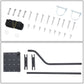 Universal Foldable Tailgate Ladder - Heavy Duty Steel