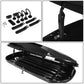 Universal 480L 79 Inch Roof Box - Glossy Smooth Black