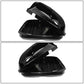 Universal 480L 79 Inch Roof Box - Glossy Smooth Black