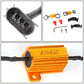 07-18 Jeep Wrangler LED Turn Signal Lights - Smoke