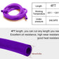 10mm 3/8 Purple Vacuum Silicone Hose Racing Line Pipe Tube 4 Feet Per Order