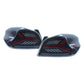 OLM Y-Spec LED Taillights (Clear Lens  Red Optic) - 2015-2021 WRX / STI