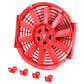 10 Inch Red Radiator Fan