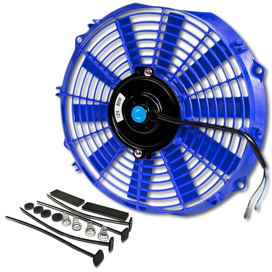 12" Blue Radiator Cooling Fan