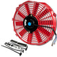 12 Inch Red Radiator Fan