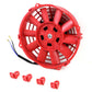 7 Inch Red Radiator Fan