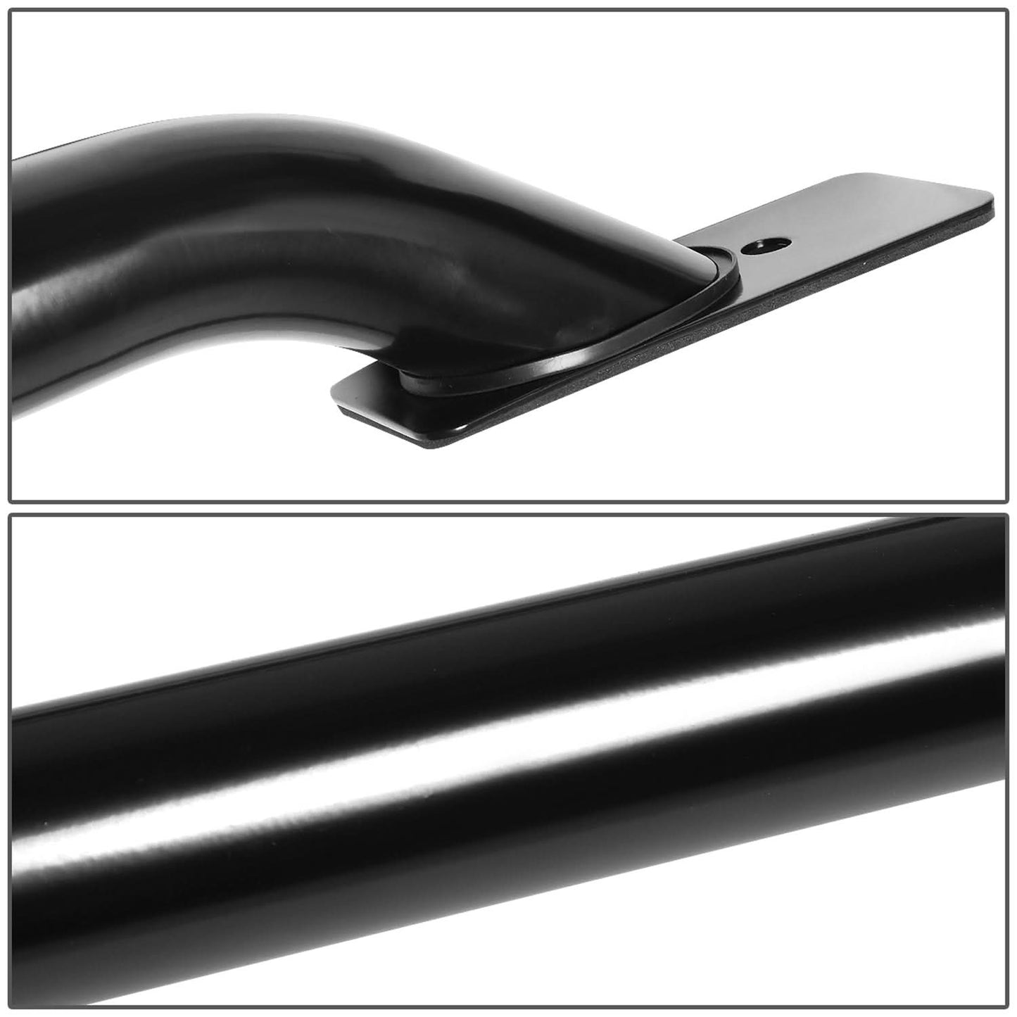1999-2017 Chevrolet Silverado Bed Rails 6.5FT Black