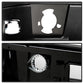 SPYDER xTune 07-13 Chevy Silverado 1500 w/Parking Sensor OEM Style Steel Rear Bumper - BLK RB-CS07-SET-WS-B 9047091