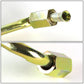 Type 1 Style Oil Feed Line Kit - 90 Degree Hose - 4AN