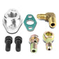 Oil Feed Line Adapter with Banjo Bolt 4AN No Hose