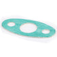 Oil Feed Line Flange with Gasket and Bolts - 4AN