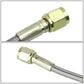 4AN Oil Feed Line Straight Fittings Both Ends