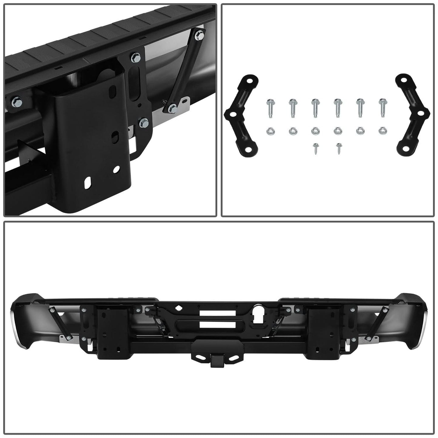 2015-2020 Ford F-150 OE Style Rear Bumper Assembly Chrome