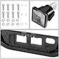 2016-2023 Toyota Tacoma Rear Bumper with Sensor Hole - Black