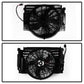 SPYDER xTune 00-06 BMW X5 E53 Radiator Fan (RF-BM-621-213) 9941658