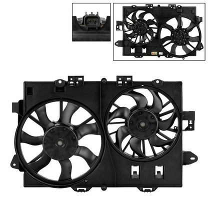 SPYDER xTune 06-08 Chevrolet Equinox Radiator Fan (RF-GM3115204) 9943928