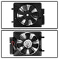 SPYDER xTune 03-06 Honda CRv 02-06 2.4L Honda Elment Radiator Fan (RF-HD-620-233) 9940897