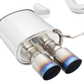 Megan Racing Axle Back Exhaust Tips for BMW F10 2011+ 535i M-Sport T-304 Stainless Quad 63mm ID 90mm OD