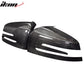 2010-2014 Mercedes-Benz E Class Matte Side View Mirror Trim Overlay CF