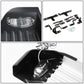 2008-2013 Toyota Highlander LED Running Boards Aluminum Black