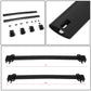 2017-2021 Jeep Compass Roof Rack Cross Bars Black