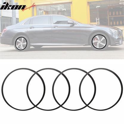 Heavy Duty Wheel Guard Rim Protecting Trim 20in Black