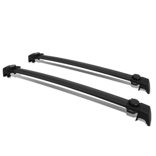 2011-2016 Jeep Compass Roof Rack Crossbar Set - Black
