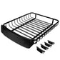 Universal 51" x 40" Steel Roof Rack Basket - Black