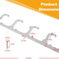 5.3L LS Square Coil Brackets Valve Cover For D581 D514A D510C 12558693 LSX Swap Truck LS1 LS3 LS2 LQ4 LQ9 LS6 L92 L99 L33 LR4