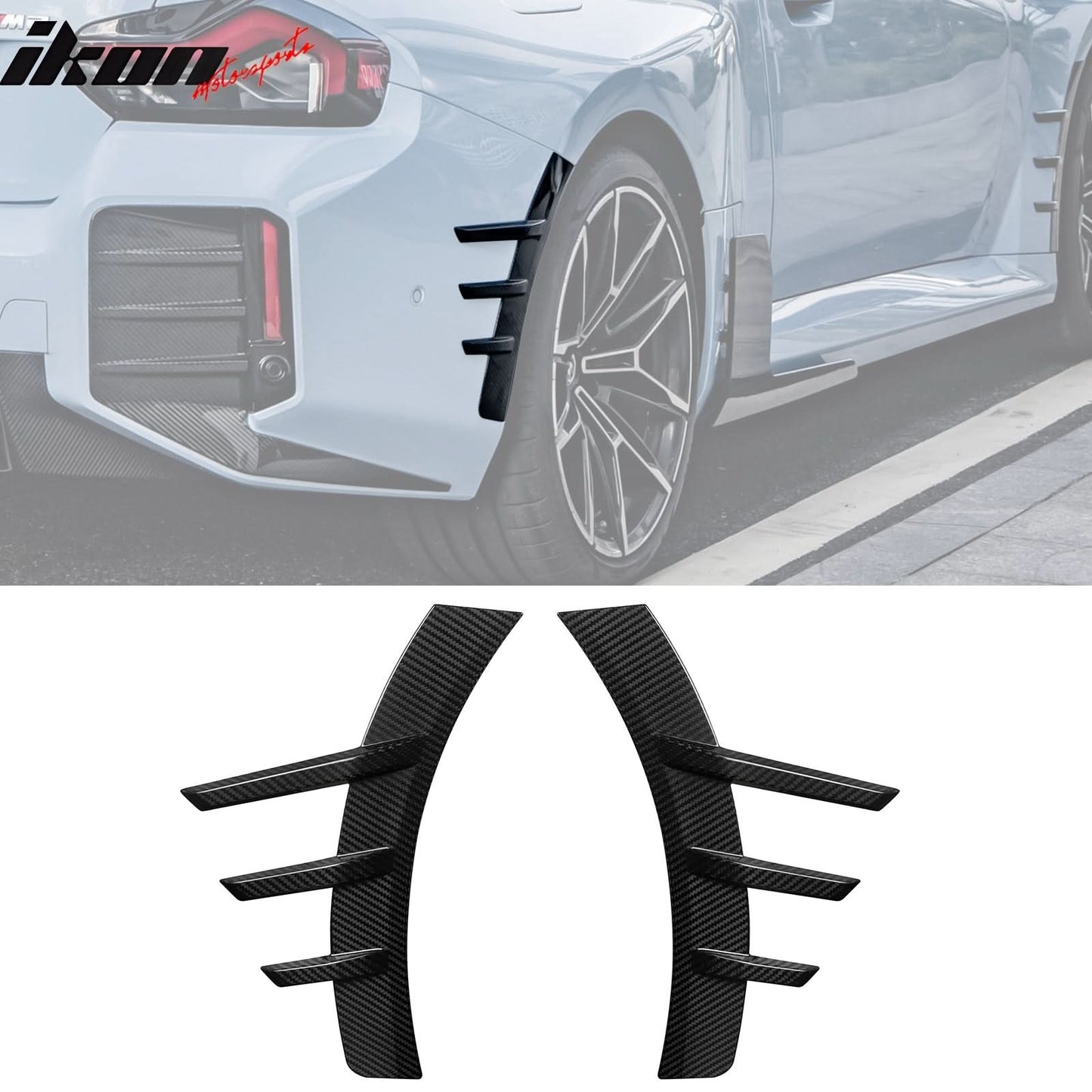 2023-2024 BMW G87 M2 M Performance Rear Side Spats