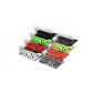 Racing Art STI Grille Emblem w/ Multiple Color Available [Universal]