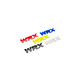 Racing Art WRX Grille Emblem w/ Multiple Color Available [Universal]