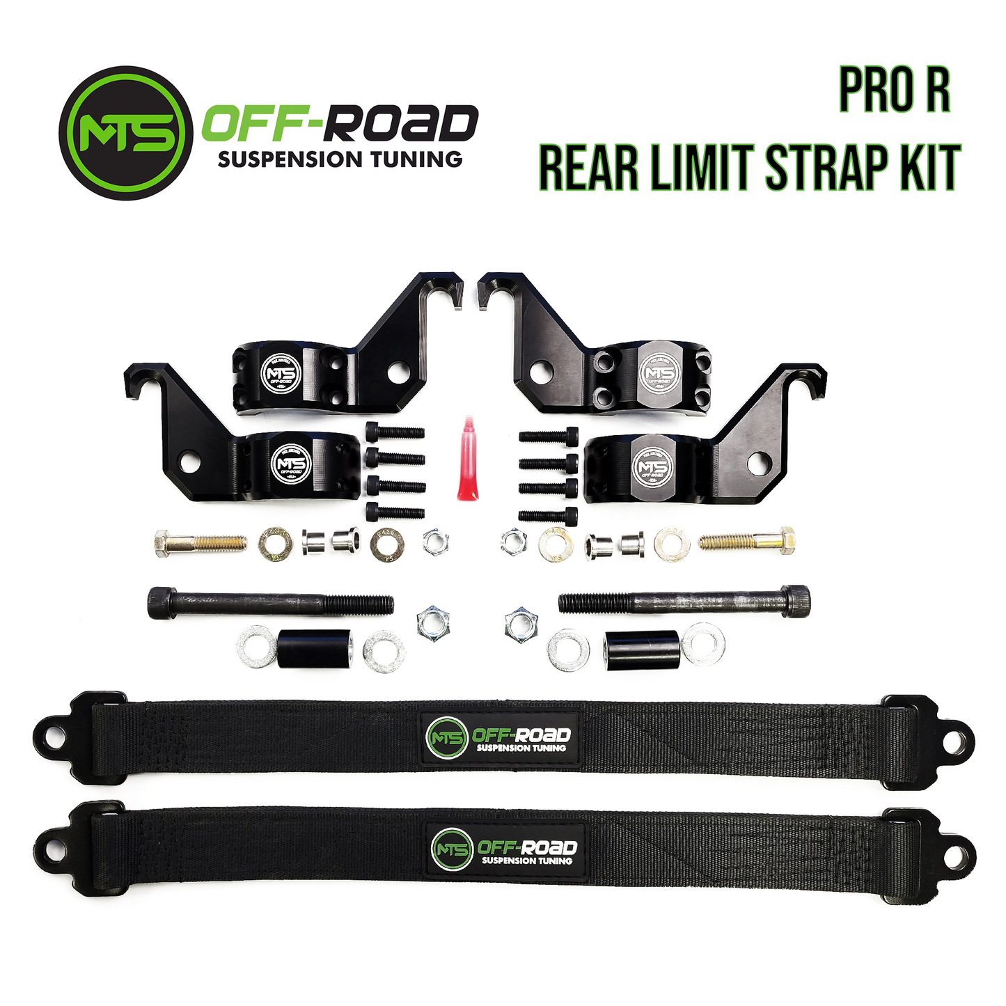 MTS Off-Road Polaris RZR Pro R Rear Limit Strap Kit