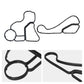 BMW Engine Oil Filter Housing Gasket & Oil Cooler Seal Kit for N20 / N26 / N51 / N52 / N53 / N54 / N55 / S55 Engines (Replaces 11428637820 / 11427525335 / 11428637821 / 11427537293)