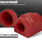 BMW Polyurethane Sway Bar Bushings 18mm – Rear Suspension Upgrade (E36 E46 Z4)