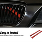 Front Kidney Grille V-Brace Bars for BMW E90 E91 E92 E93 (2006-2013) – Steel Upgrade