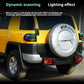 Toyota FJ Cruiser RGB LED Tail Light Assembly with Dynamic Turn Signal 2007 - 2020 (Pair)