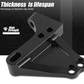 Honda Civic Si / CR-V / K-Swap K20 K24 Black Billet Aluminum K-Series Engine Block Bracket Passenger Side 2002 - 2006